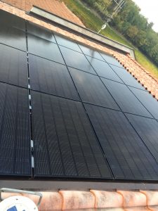 Pannello solare fotovoltaico sul tetto