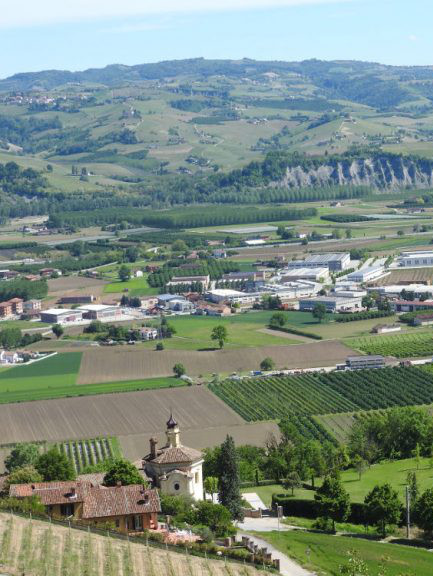 Veduta panoramica di Guarene